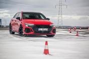 Test na torze najnowszego Audi RS 3 Sportback 400 KM z opcją dodatkowej mocy