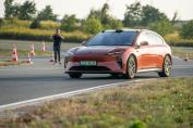 NIO ET5 Touring - test na Torze Łódź