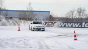 Zimowy trening na śniegu na Torze Łódź