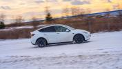 Tesla Model Y - test na Torze Łódź