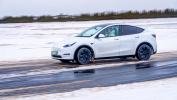 Tesla Model Y - test na Torze Łódź