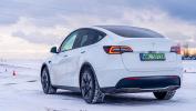 Tesla Model Y - test na Torze Łódź