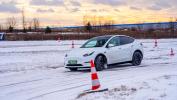 Tesla Model Y - test na Torze Łódź