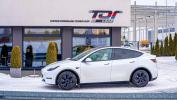 Tesla Model Y - test na Torze Łódź