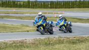 Szkolenie motocyklowe na Torze Łódź dla policji