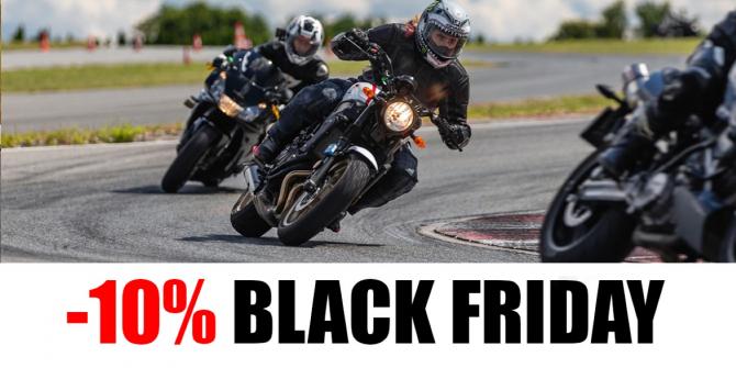 Szkolenie Motocyklowe na Tor Łódź 2 st. Promocja BLACK FRIDAY -10%