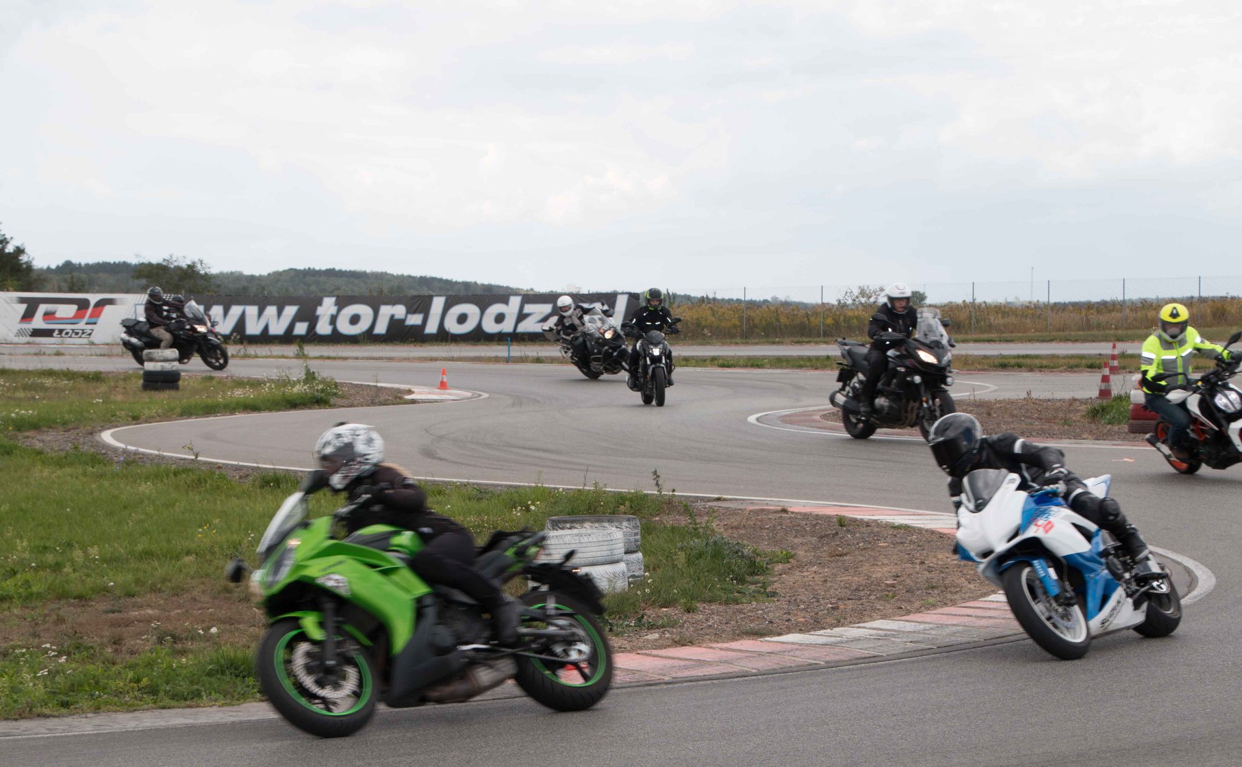 Szkolenie motocyklowe na Torze Łódź